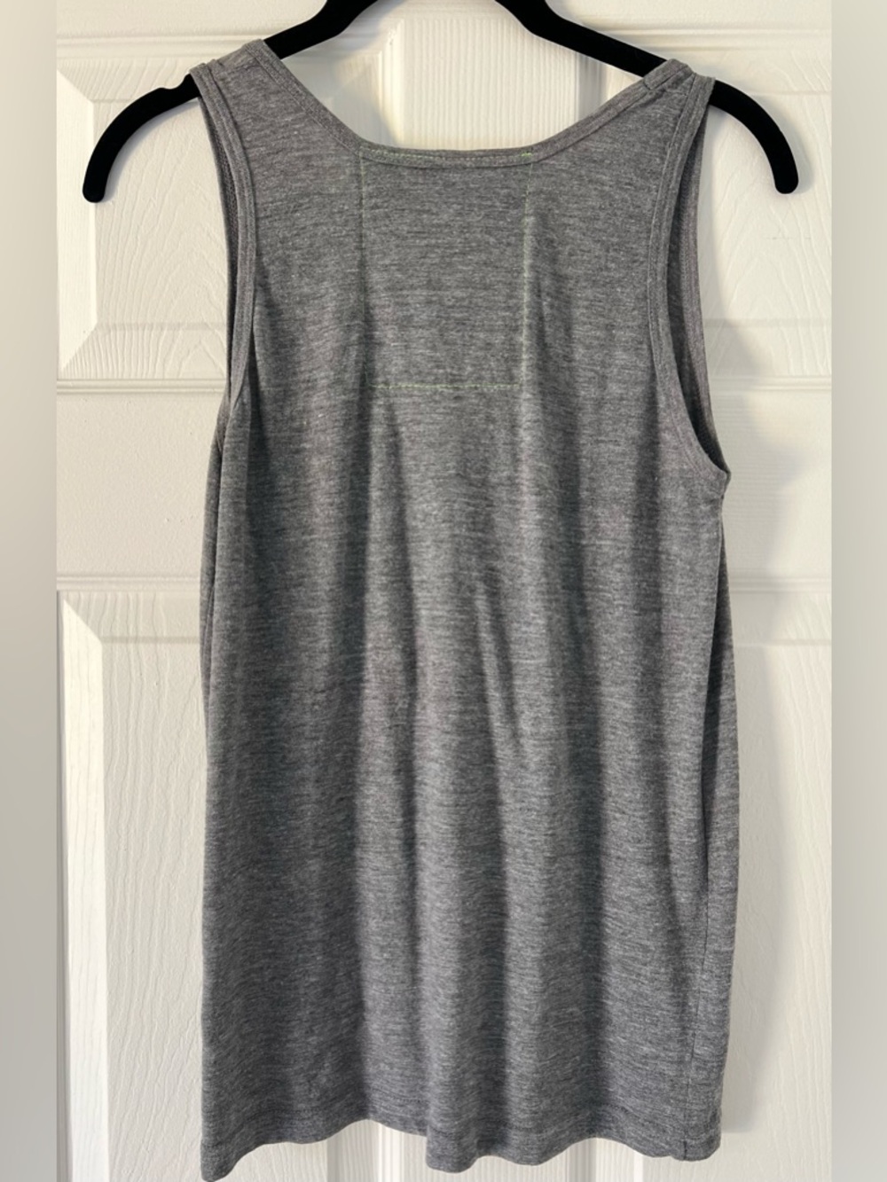 Aviator Nation Gray Laguna Beach Tank with Rainbow Surfer Logo - Picture 2 of 3